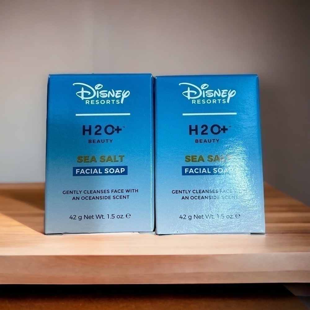 Disney Resorts H2O Facial Soap Sea Salt Bundle NEW